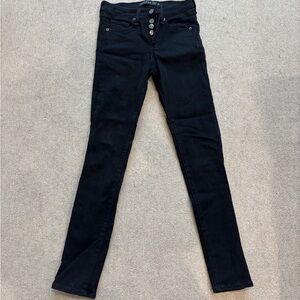 Veronica Beard Classic Black Skinny Jeans